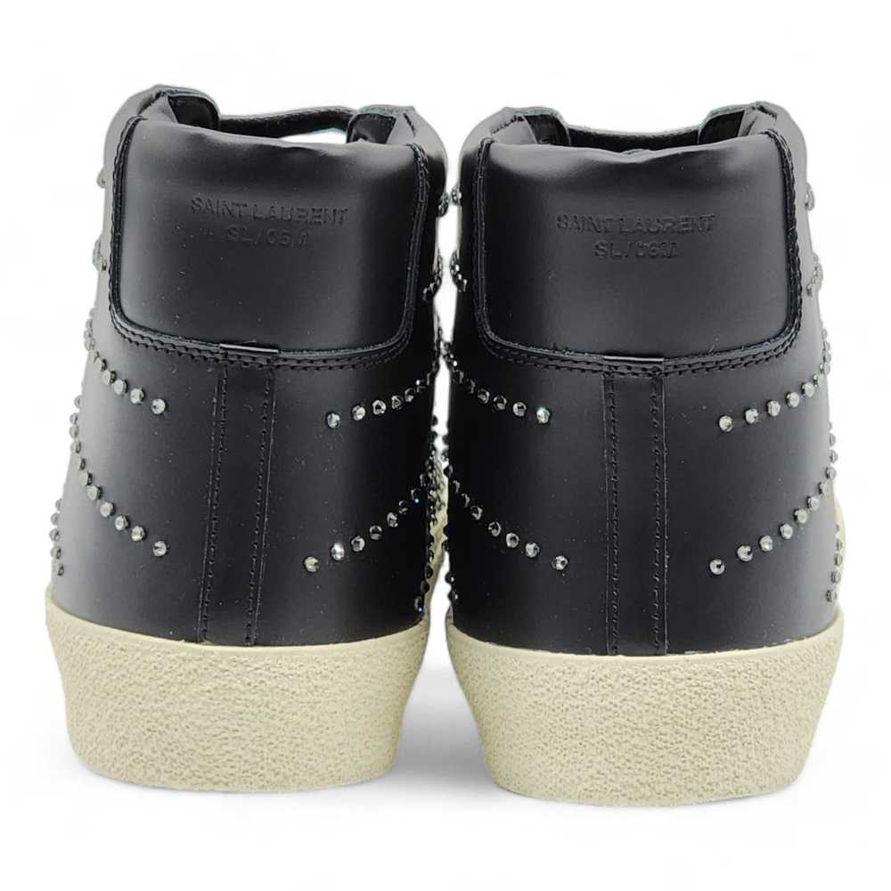 Saint Laurent Paris Court Hi Top Women's Sneakers… - image 5