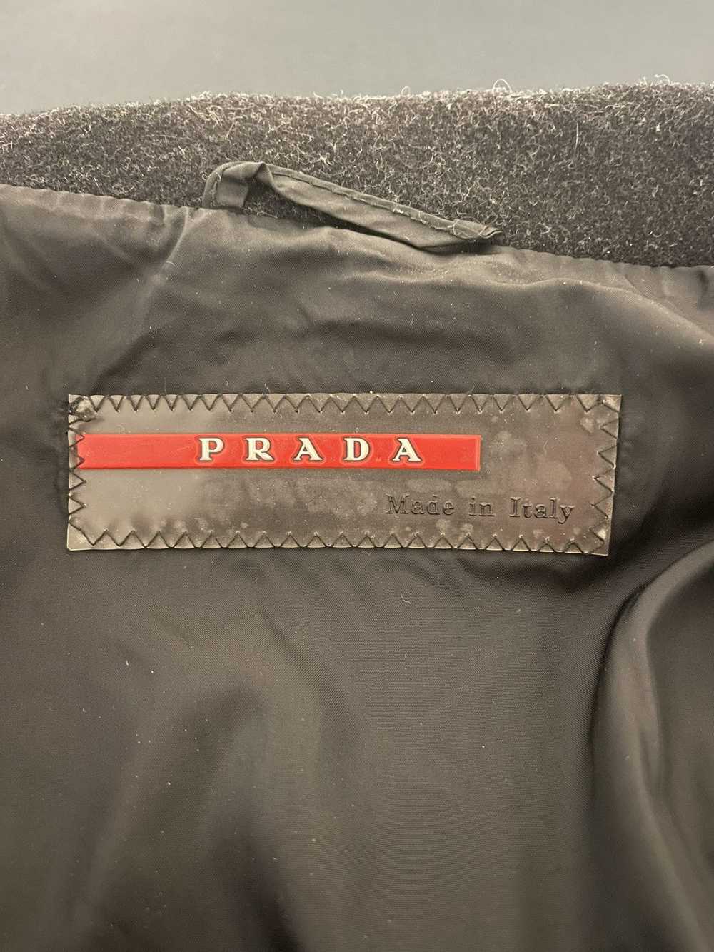 Prada × Vintage Prada Vintage Reversible Wool Coat - image 3