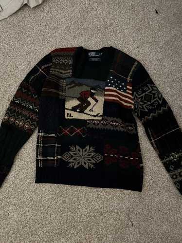 Polo Ralph Lauren Vintage Polo Skiing Handmade Swe