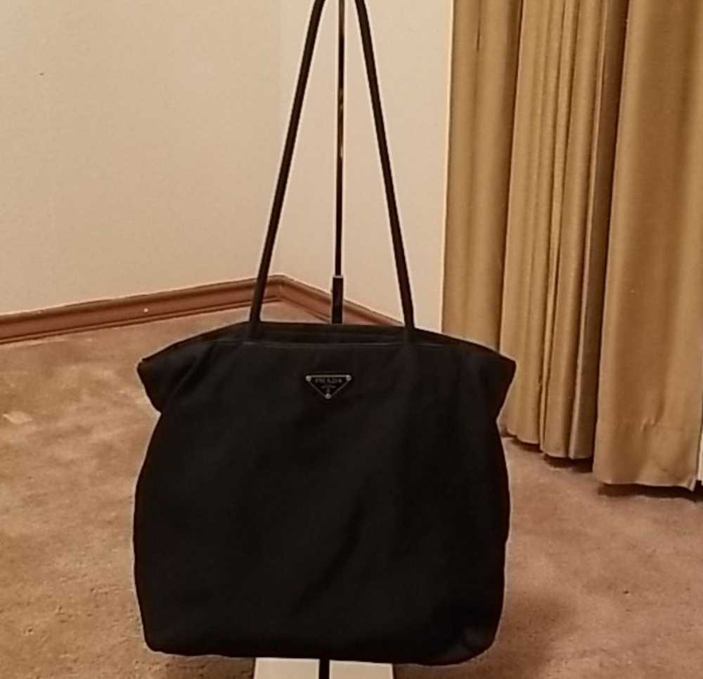 Prada Prada Tessuto Nylon Tote Bag with Zipper - image 1