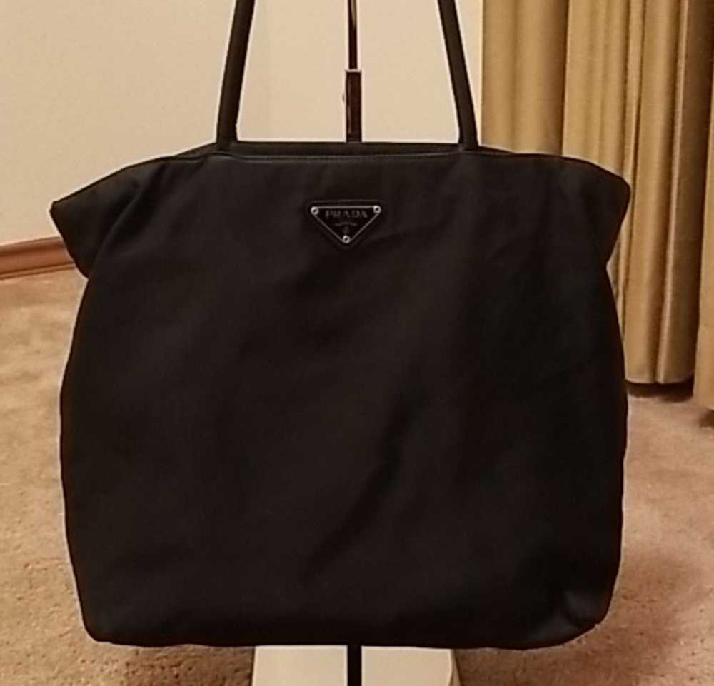 Prada Prada Tessuto Nylon Tote Bag with Zipper - image 2