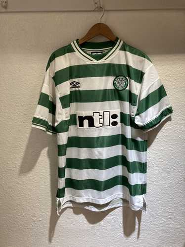 Soccer Jersey × Umbro Vintage Umbro Celtic Jersey