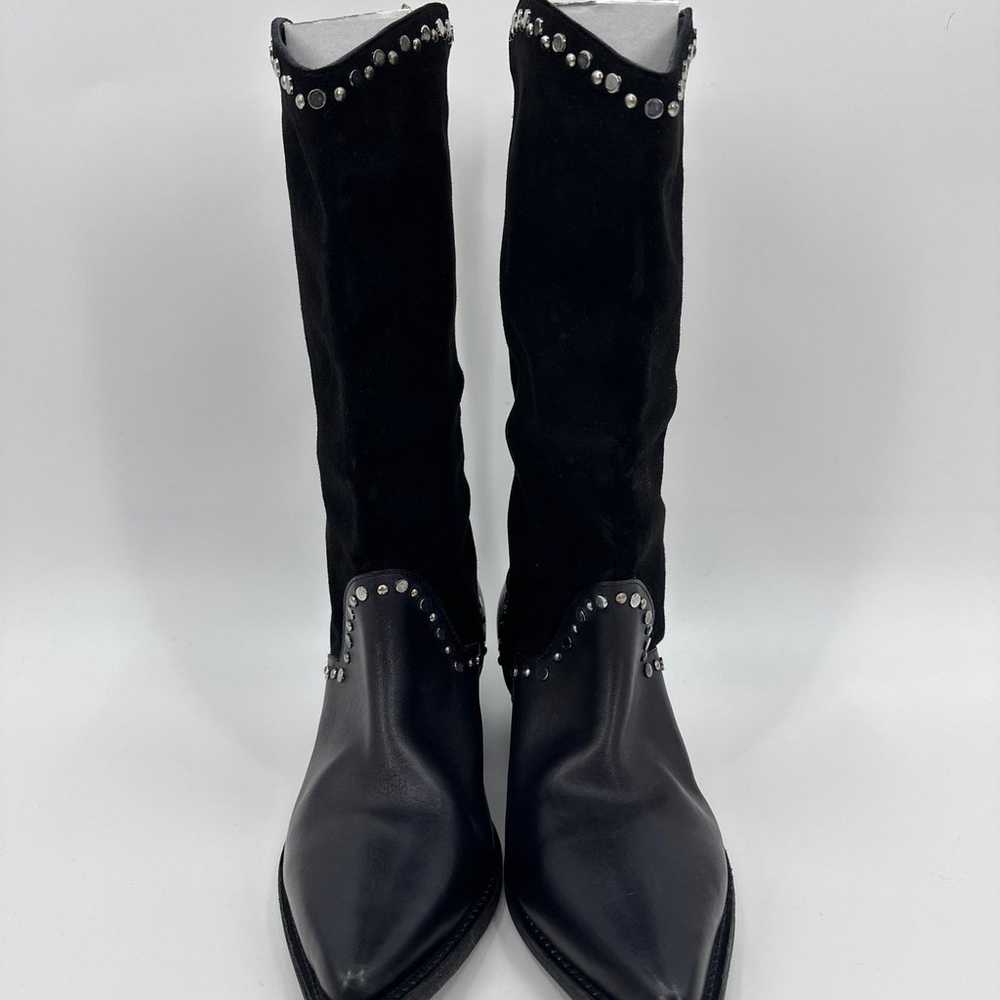 Free People Jackson Studded Western Boot in Black… - image 2