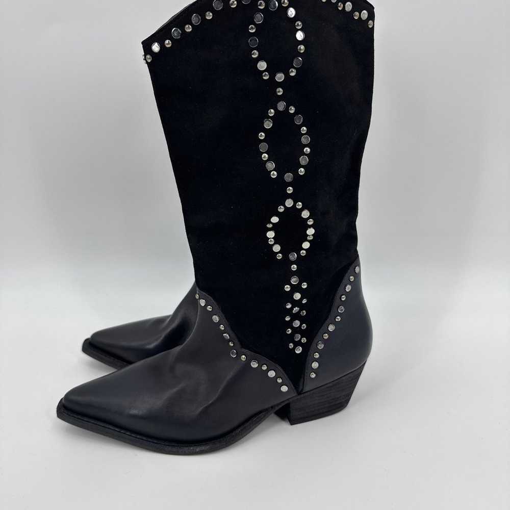 Free People Jackson Studded Western Boot in Black… - image 4