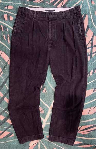 Nautica Vintage Y2K Nautical Corduroy Pleated Pant