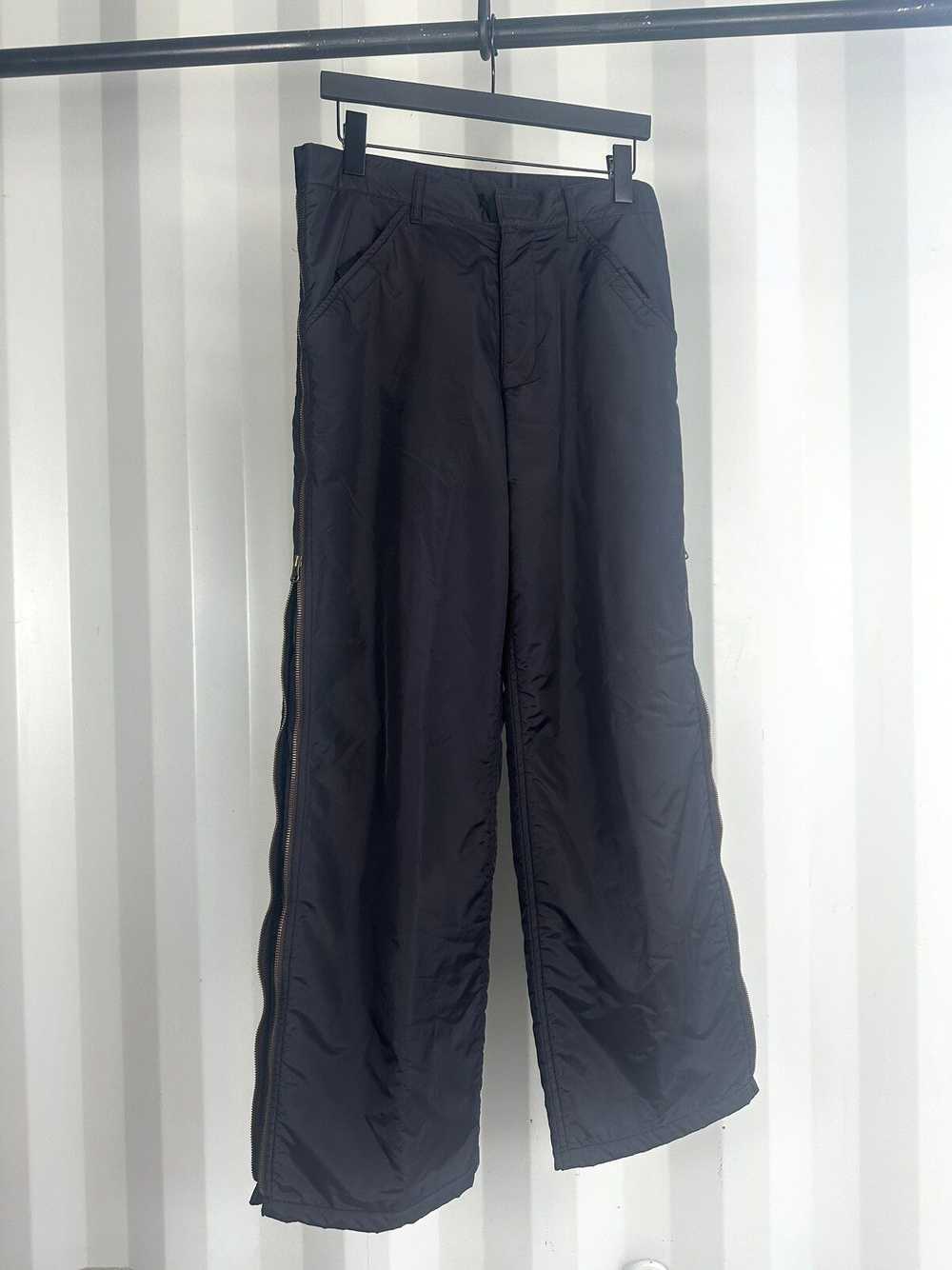 Jean Paul Gaultier Nylon Insulated Side Zip Pants - image 1