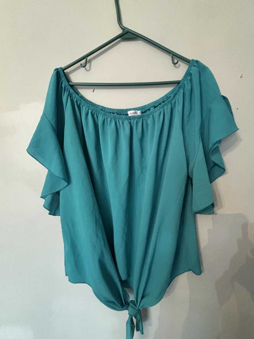 Designer Women’s Green Summery Blouse - image 1