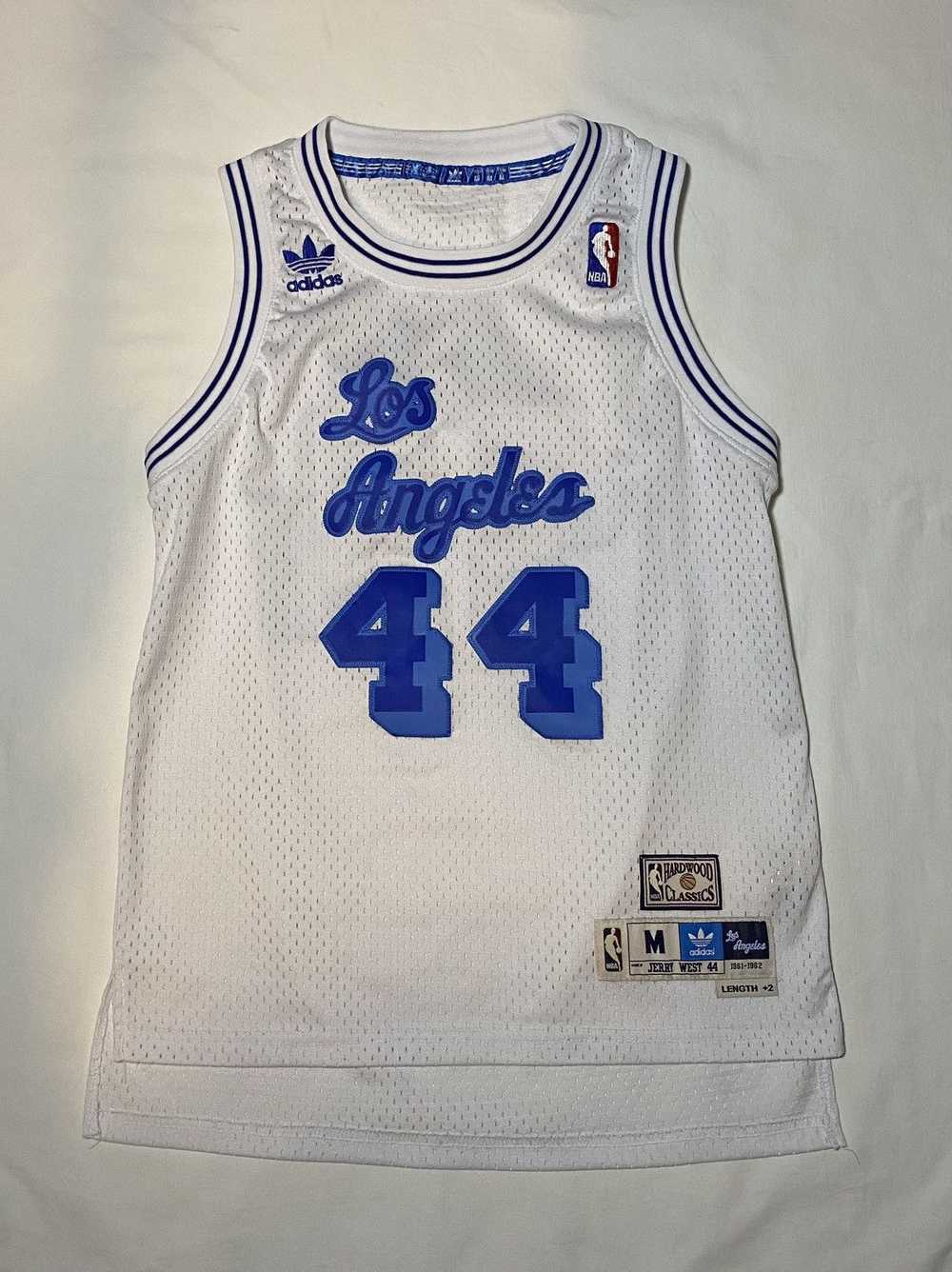 Adidas × NBA Los Angeles Lakers Jerry West Jersey… - image 1