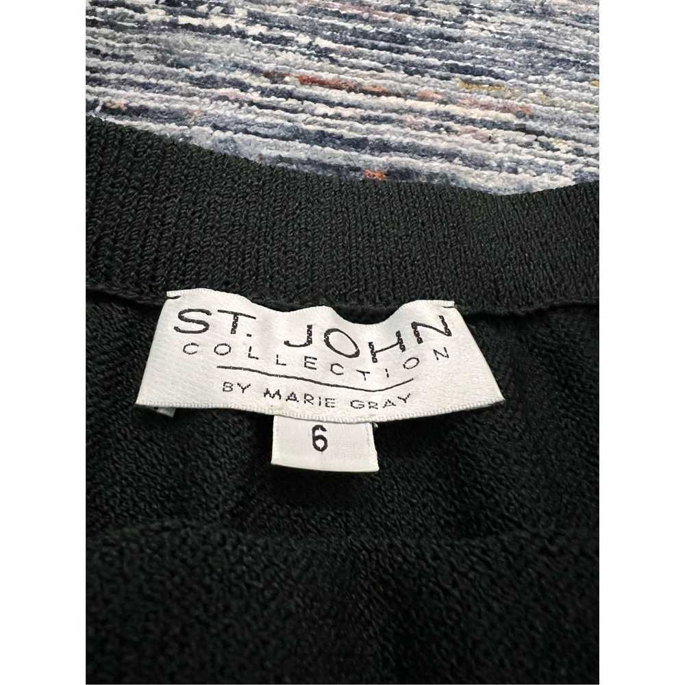 St. John Couture St. John by Marie Gray knit blac… - image 3