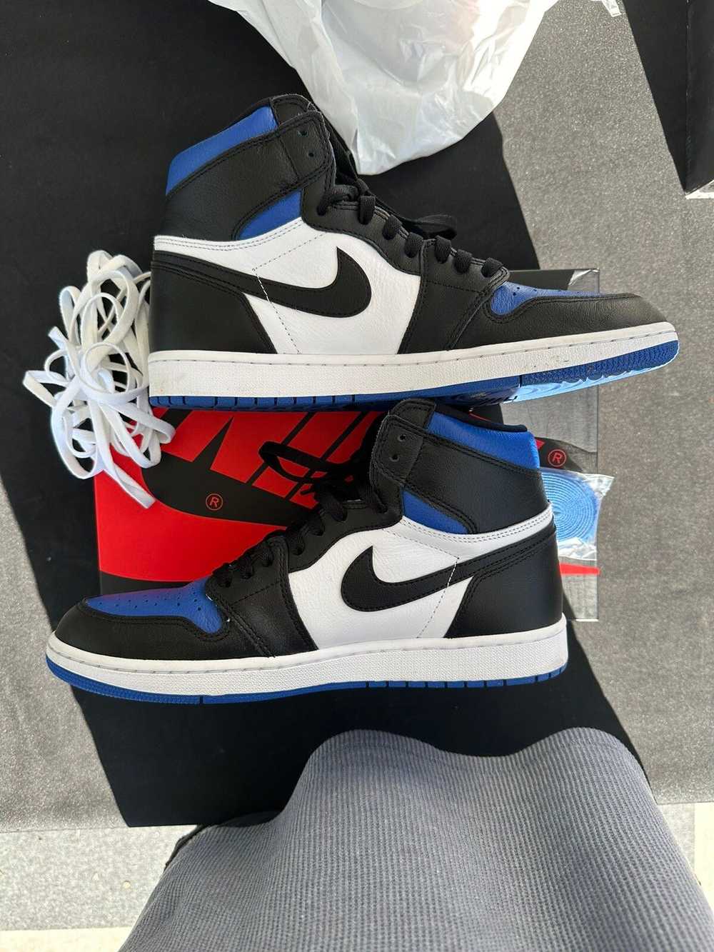 Jordan Brand × Nike Jordan 1 Retro High Royal Toe… - image 2