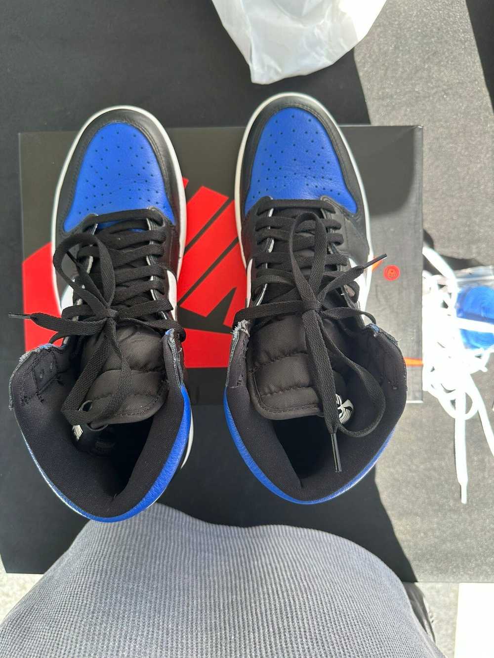 Jordan Brand × Nike Jordan 1 Retro High Royal Toe… - image 3
