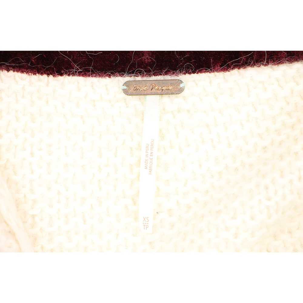 Other Free People XS Ivory Alpaca Knit Tunic Swea… - image 7