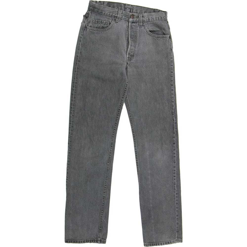 Levi's Levi's 501 Black Vintage Jeans Classic W27 - image 5