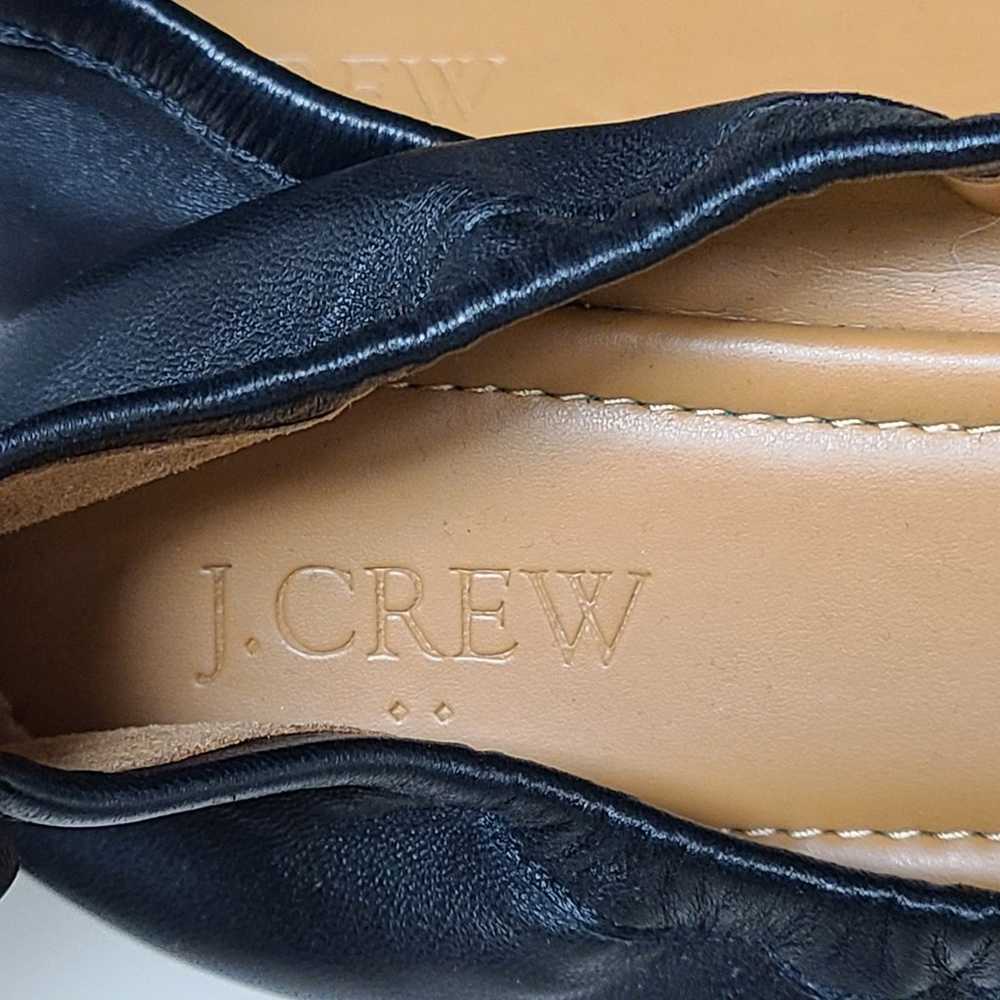 J.Crew Lizzie leather ballet flats size 8 - image 7