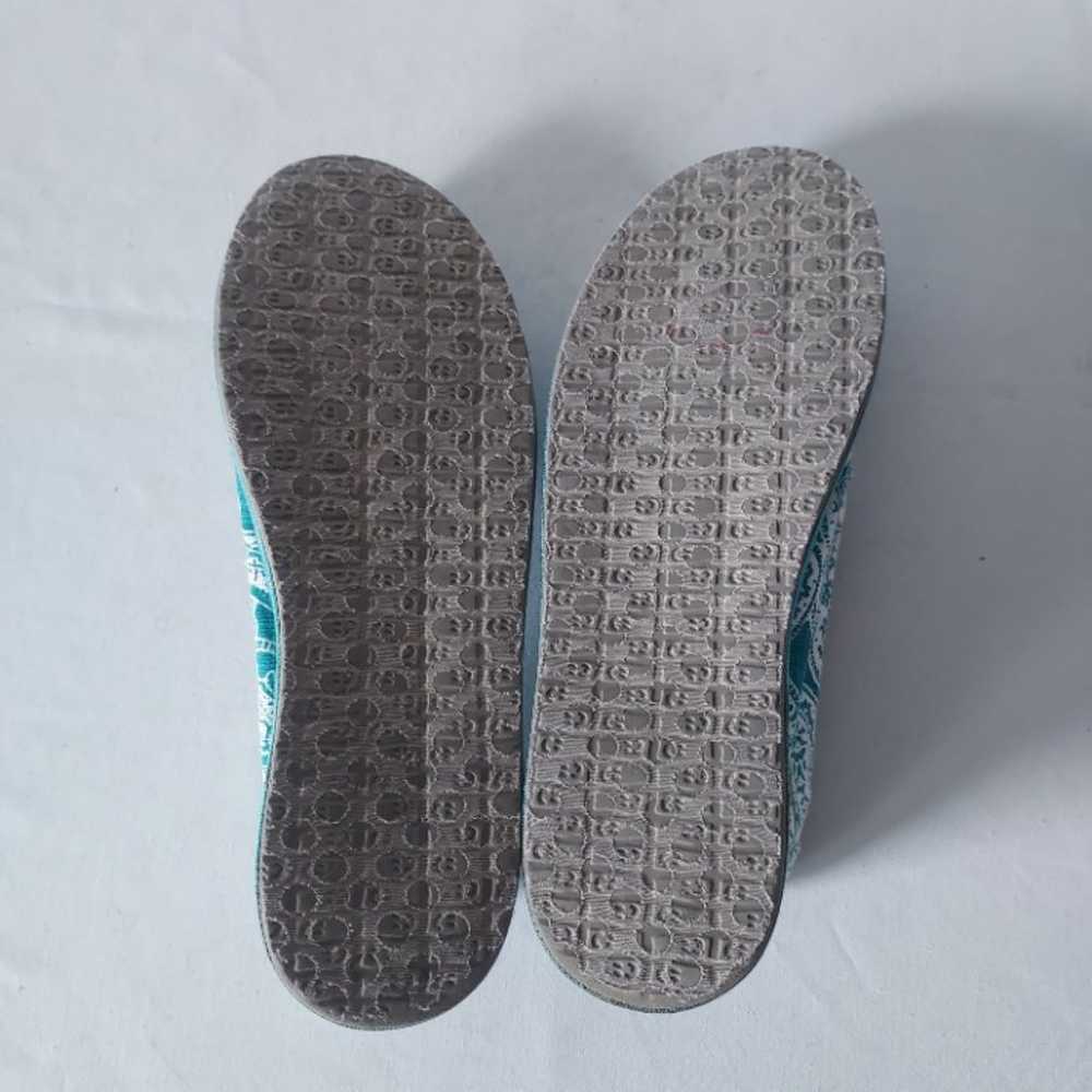 NWoT Sanuk Donna Paisley Canvas Loafers Flats Sli… - image 6