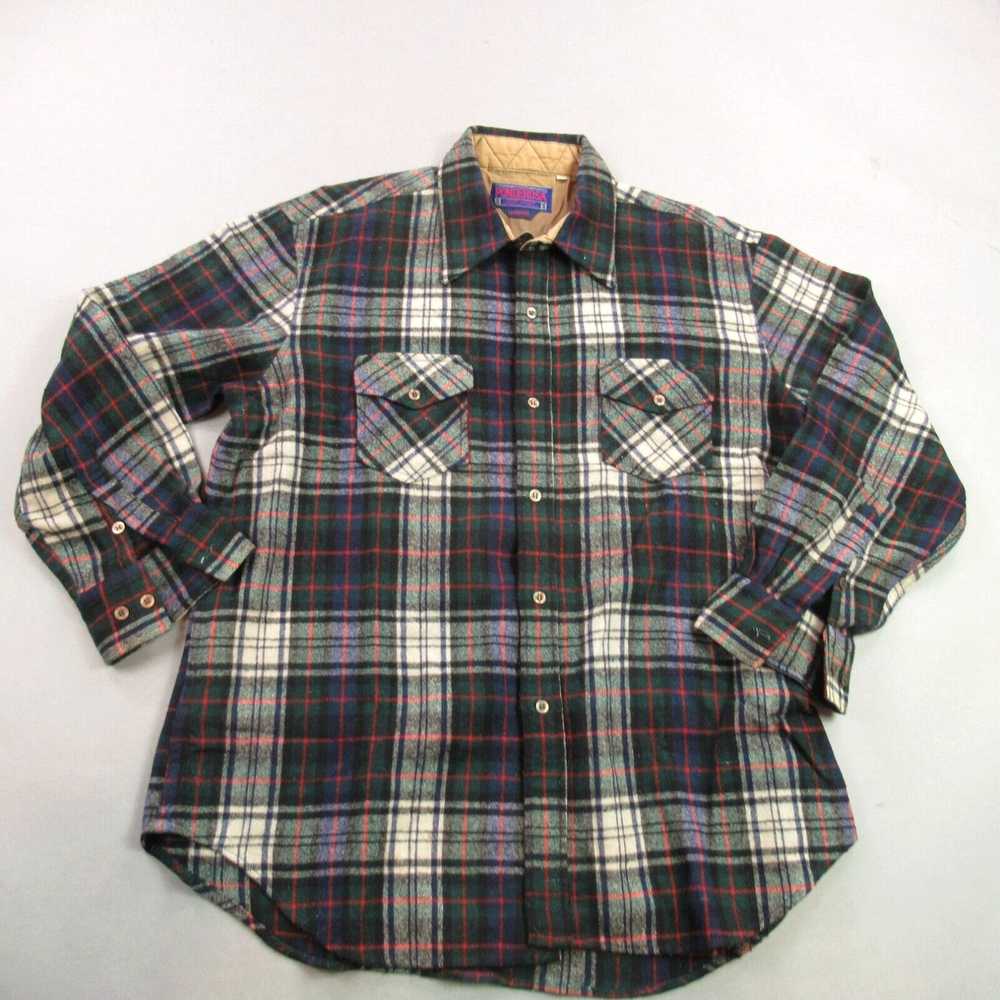 Vintage Ponderosa Flannel Shirt Mens XL Cruiser W… - image 1
