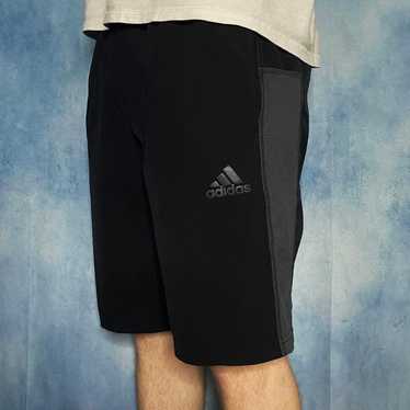 Adidas × Streetwear × Vintage Black Adidas Shorts… - image 1