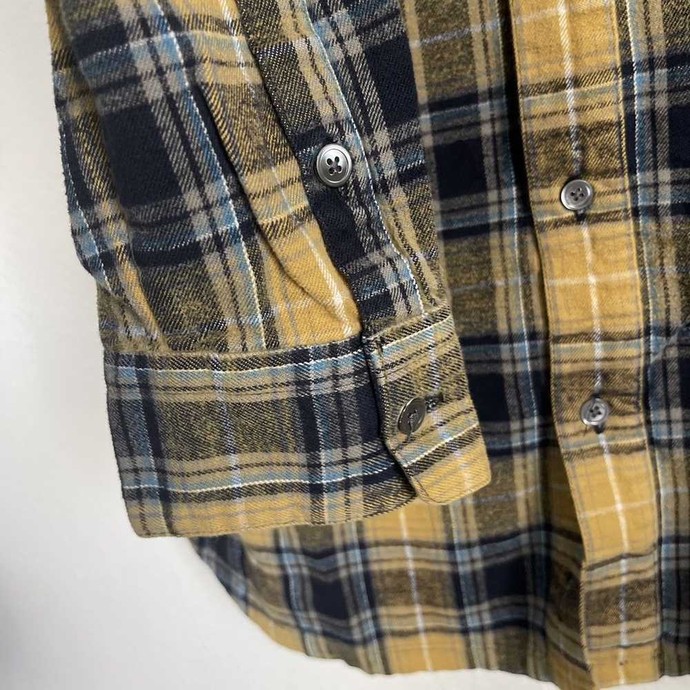 James Perse James Perse Plaided Button Down Long … - image 4