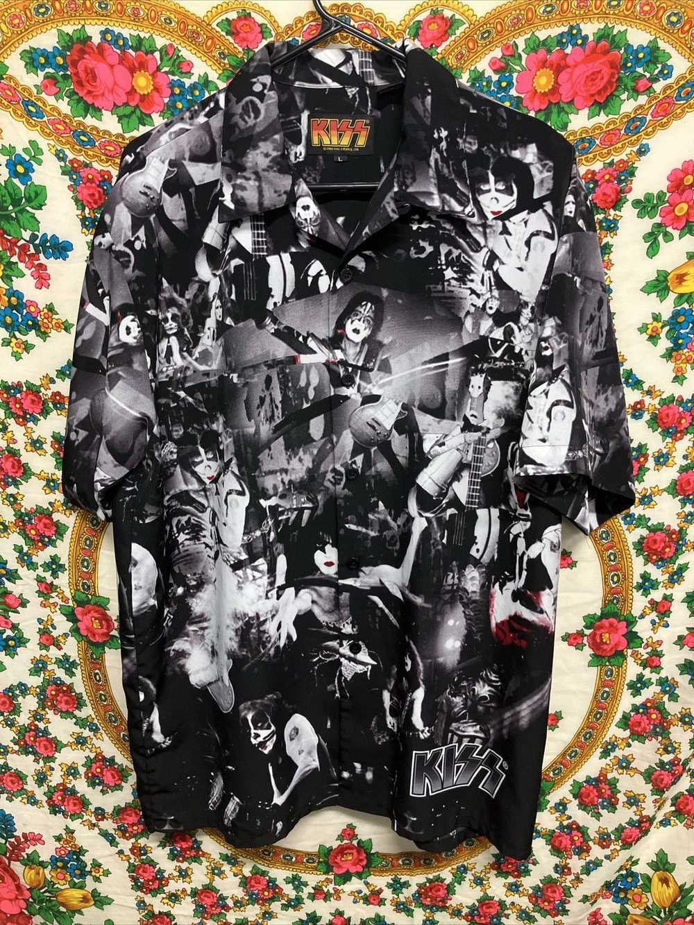 Kiss × Rock Band × Vintage Vintage 2002 KISS AOP … - image 1