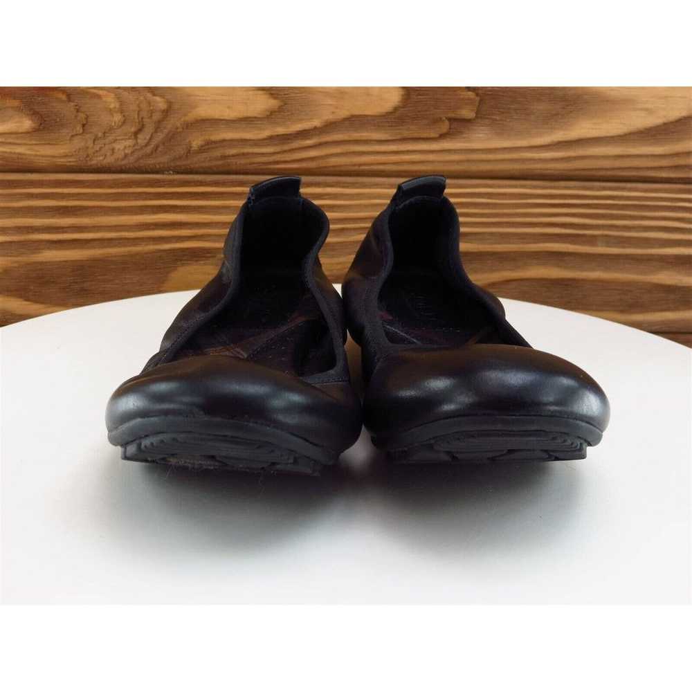 Born Size 6 Ballet Shoes Black Leather Women M - image 2