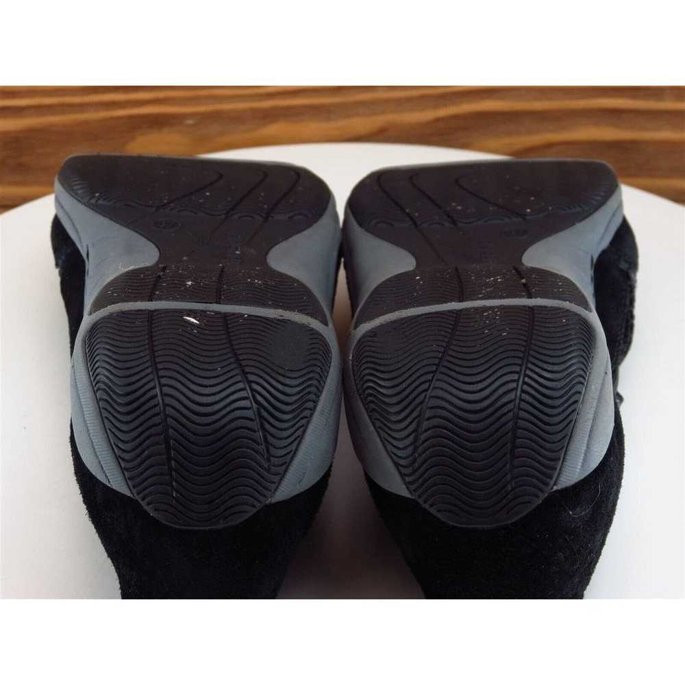 Dansko Size 37 Flat Shoes Black Leather Women M - image 10