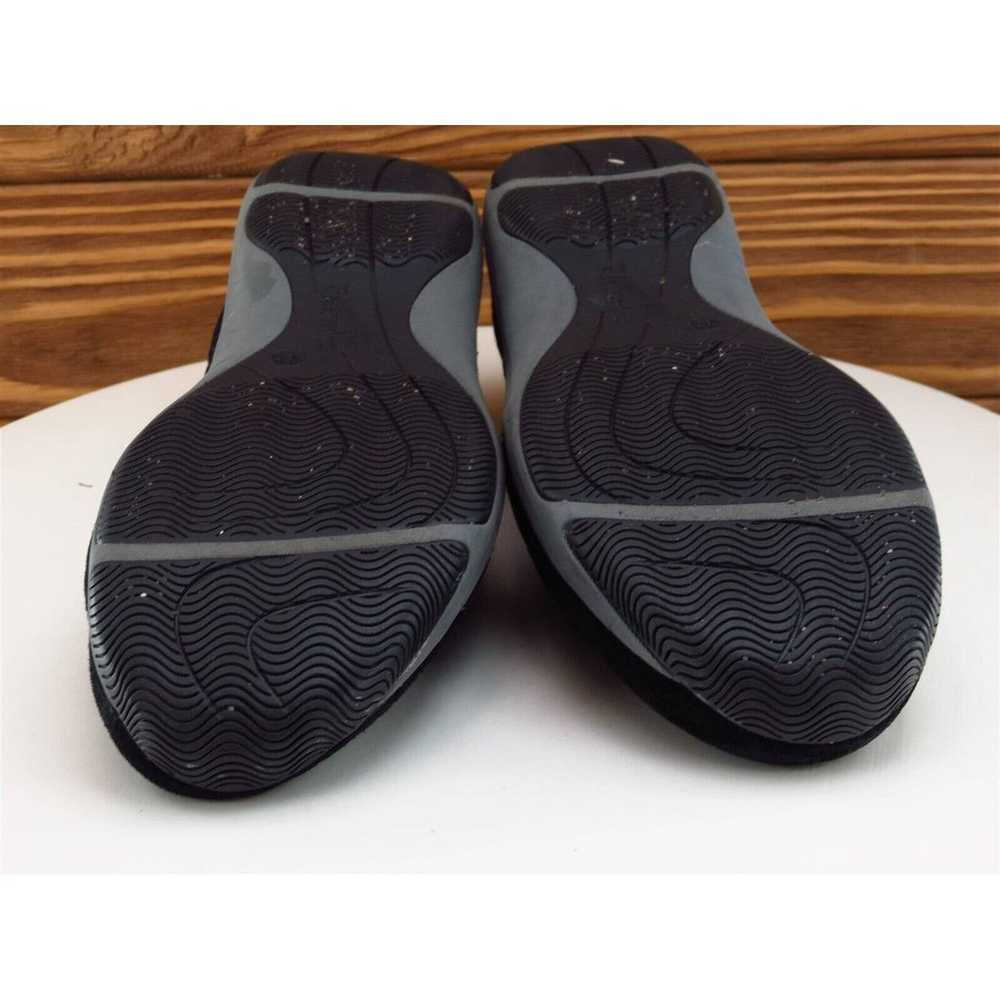Dansko Size 37 Flat Shoes Black Leather Women M - image 11