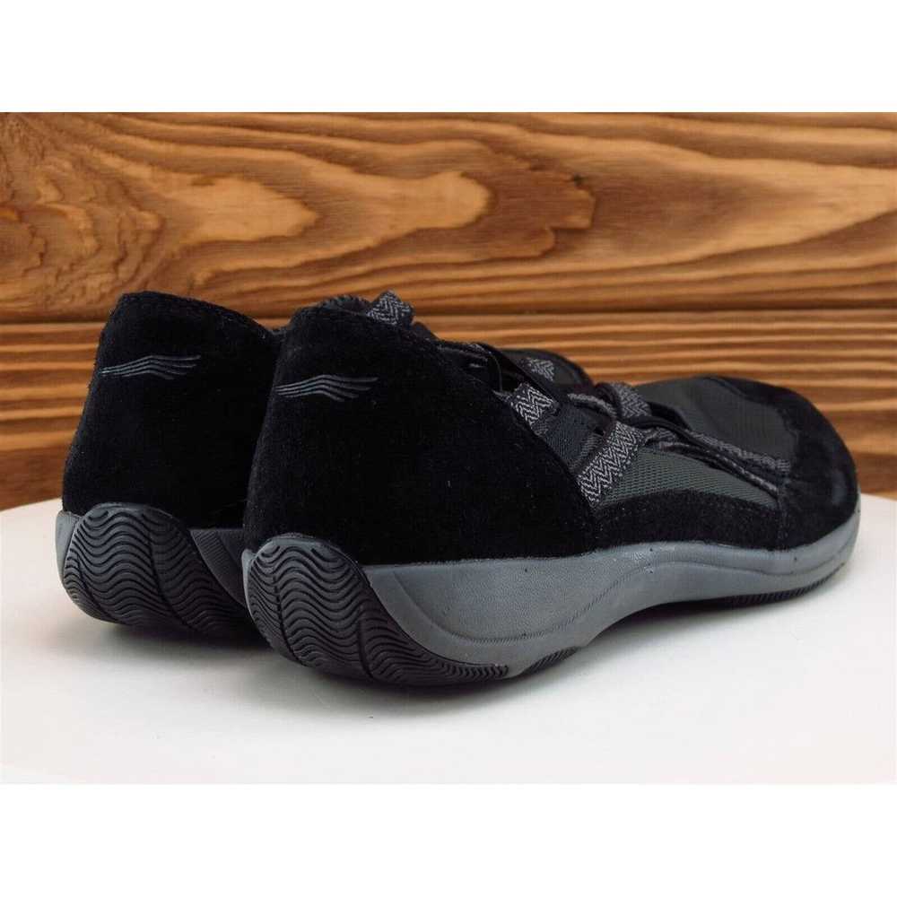 Dansko Size 37 Flat Shoes Black Leather Women M - image 6