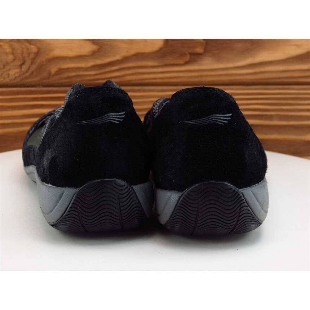 Dansko Size 37 Flat Shoes Black Leather Women M - image 7