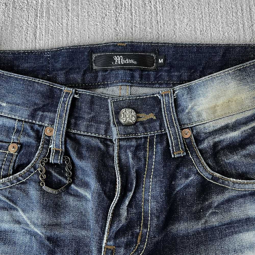 Japanese Brand Midas Overdyed Flared Bootcut Denim - image 3