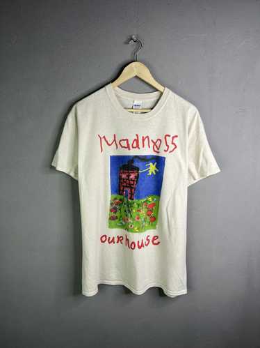 Band Tees × Madness Madness Our House white vinta… - image 1