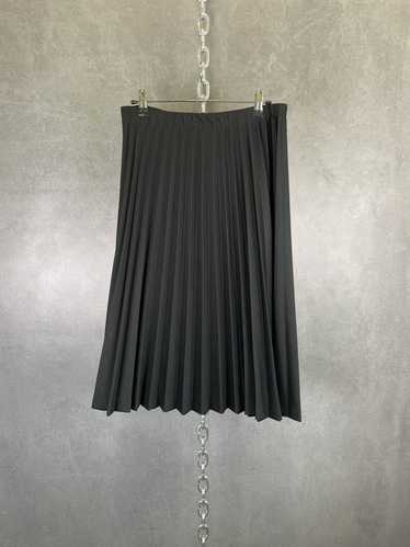 Vintage Vintage 70s 80s black pleated long skirt 2