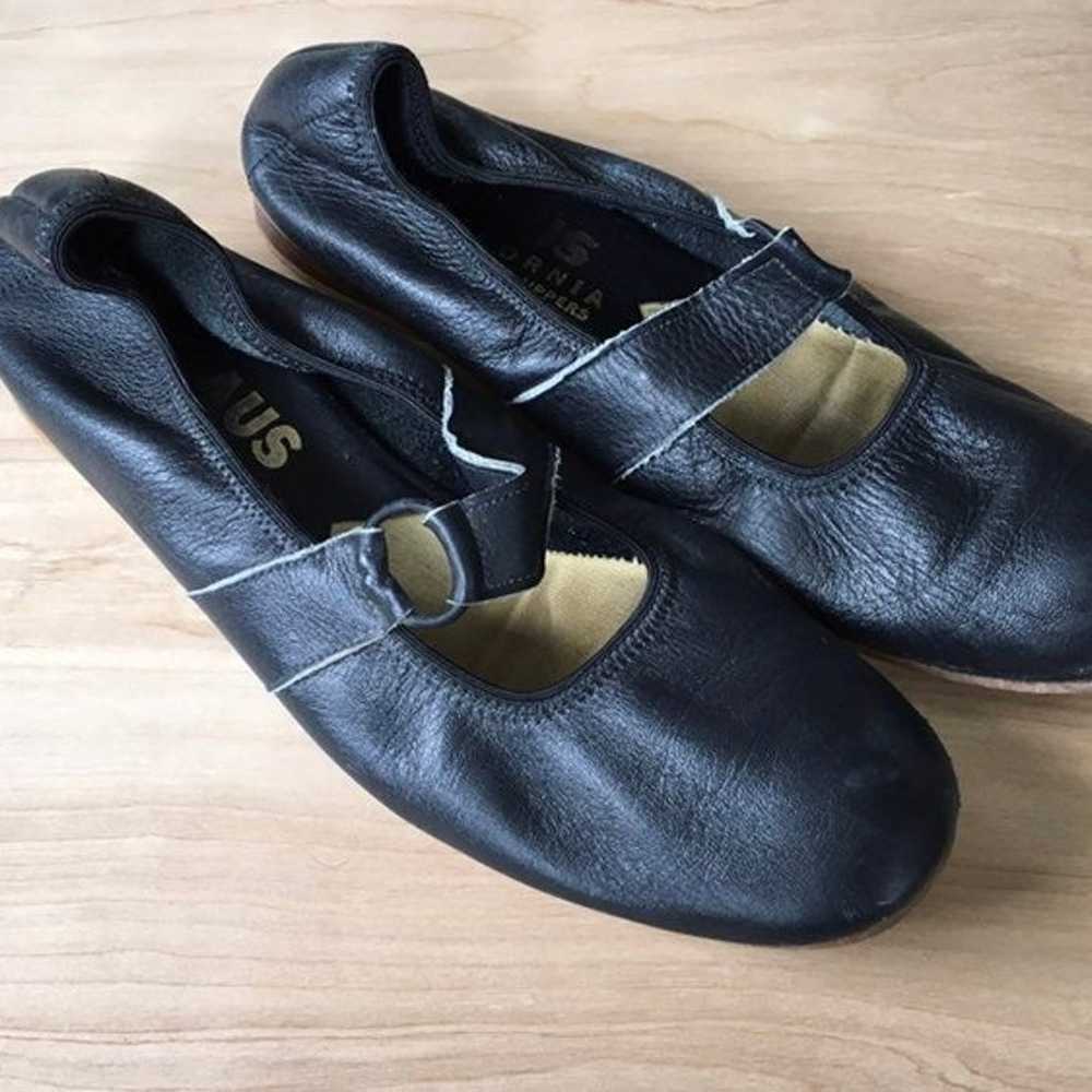 Vintage KRAUS black leather shoes - image 1