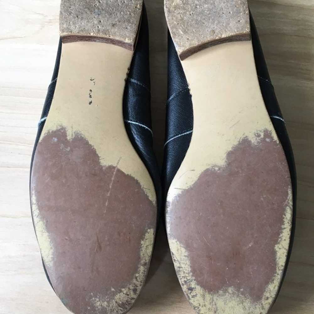 Vintage KRAUS black leather shoes - image 5
