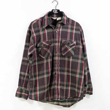 Flannel × Made In Usa × Vintage Winter Run Made U… - image 1