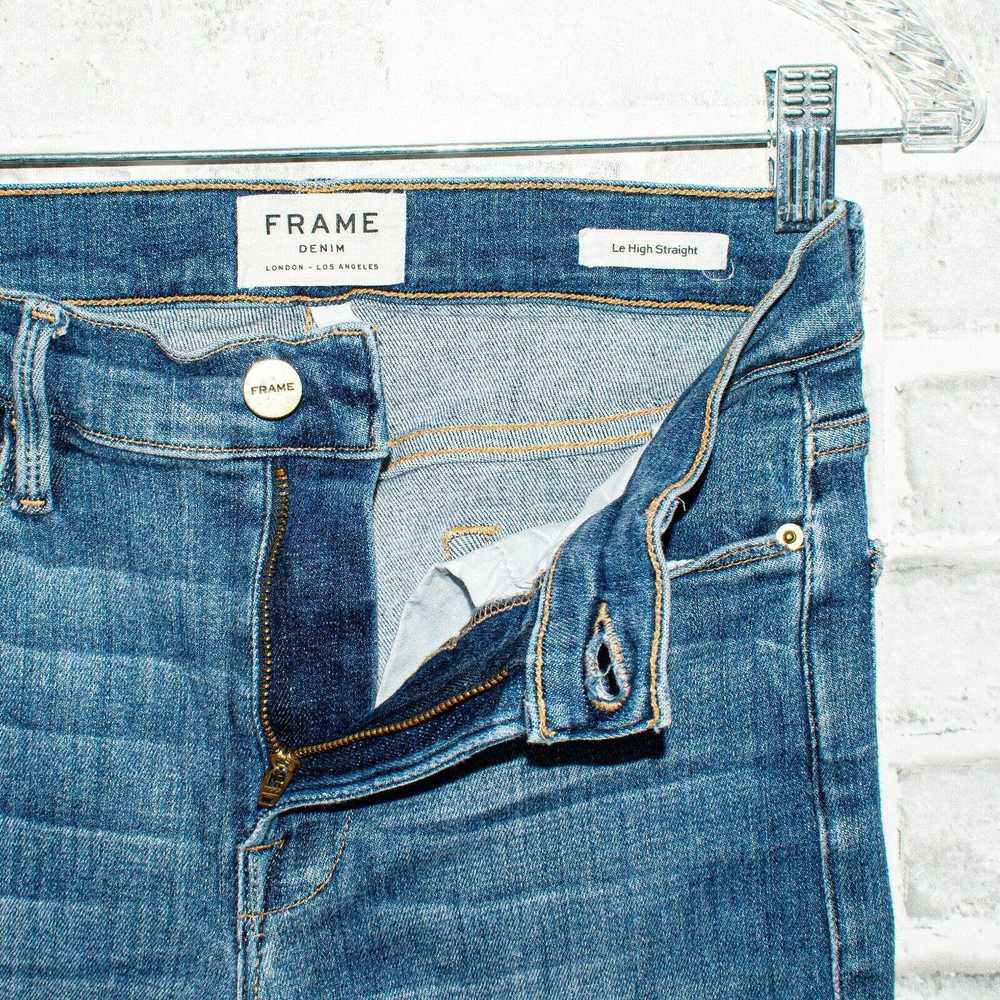 Frame FRAME Denim Le High Straight Jean Cropped R… - image 3