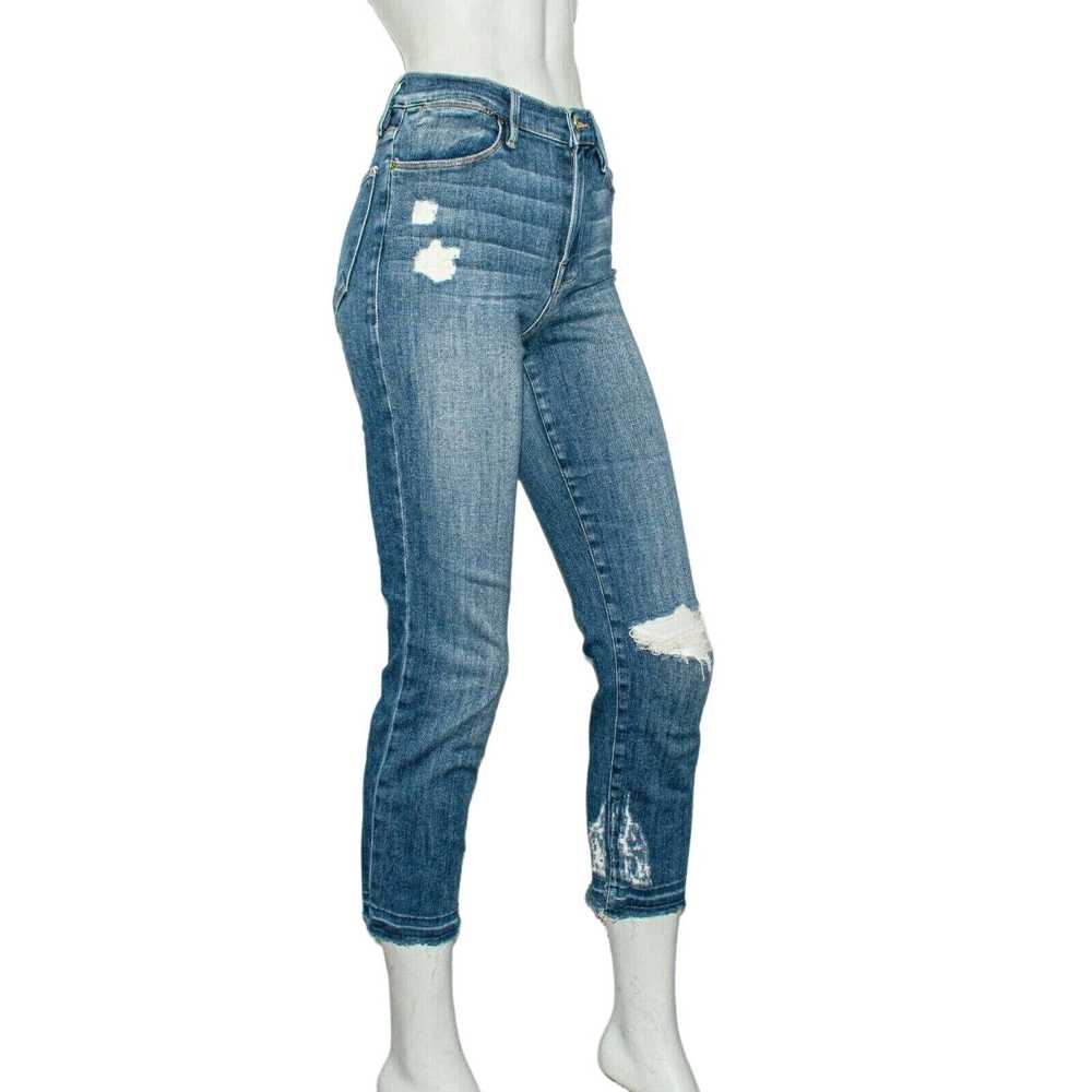 Frame FRAME Denim Le High Straight Jean Cropped R… - image 4