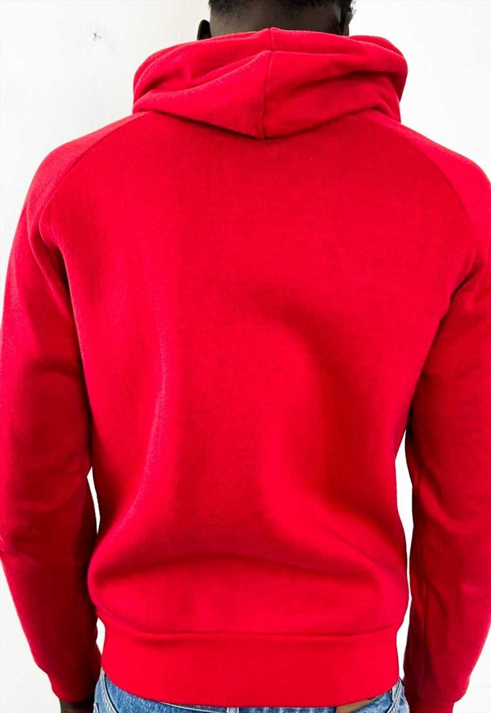 Vintage y2k red zip hoodie - image 2