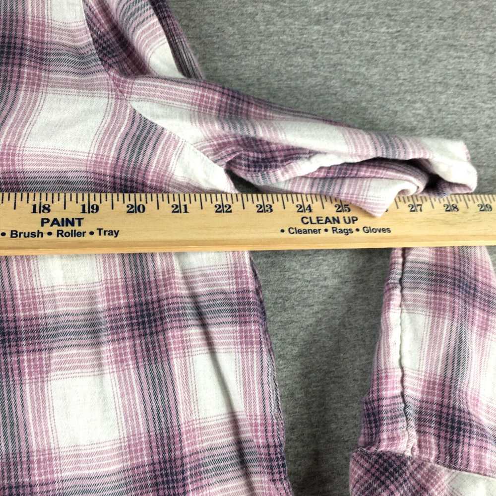 Vintage J Jill Shirt Womens Medium Plaid Flannel … - image 2