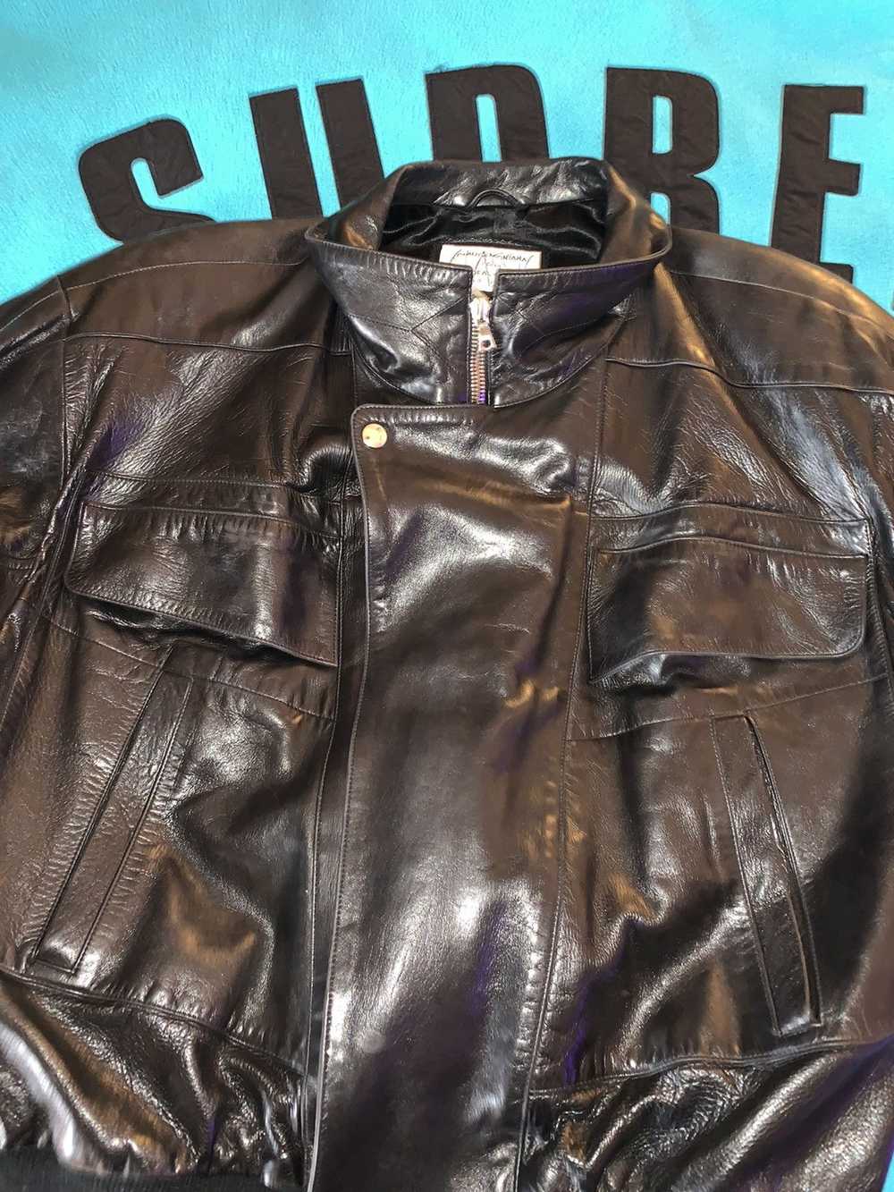 Claude Montana Claude Montana Vintage Leather Jac… - image 3