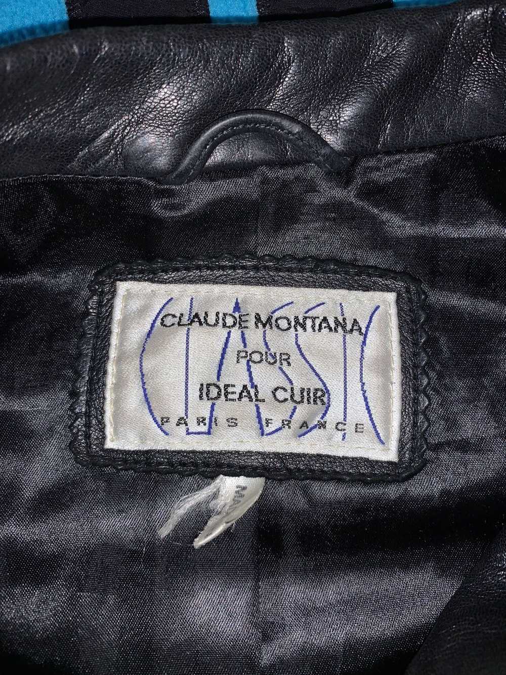 Claude Montana Claude Montana Vintage Leather Jac… - image 4