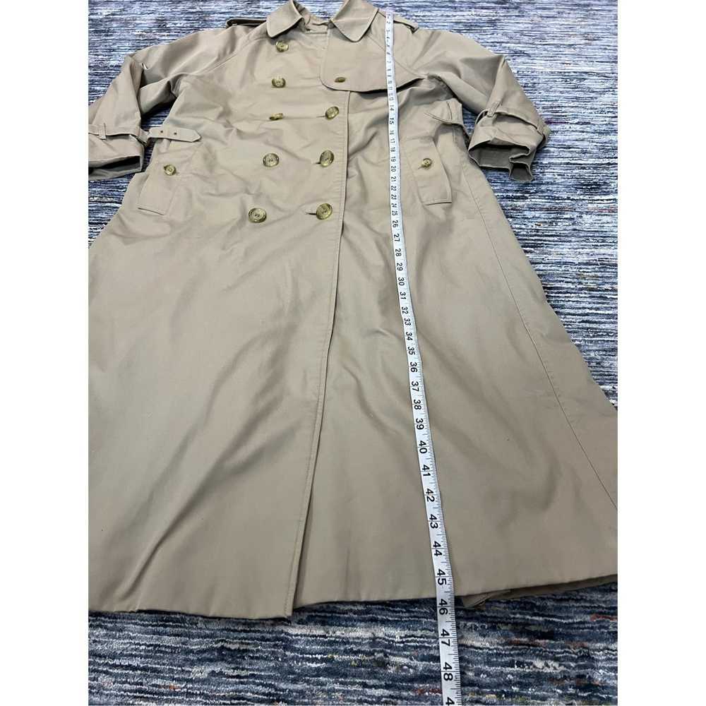 Burberry Burberry trench coat fit size large - image 9