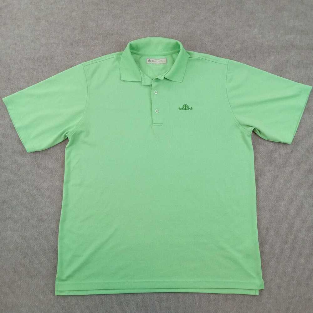 Vintage Donald Ross Polo Shirt Mens XL Green Shor… - image 1
