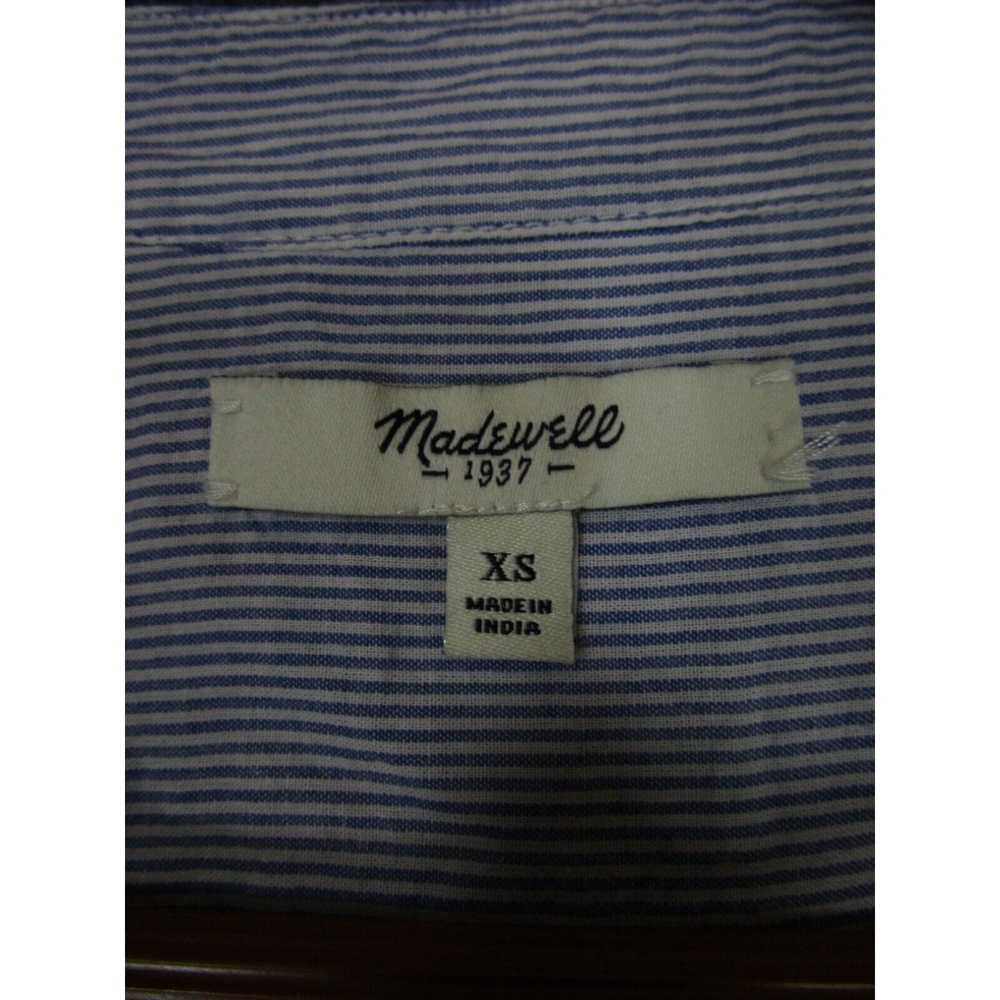 Madewell Madewell Buton Up Top Shirt Womens Xs Ve… - image 4