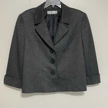 Other TAHARI Arthur S.Levine Gray Blazer Size 18 - image 1