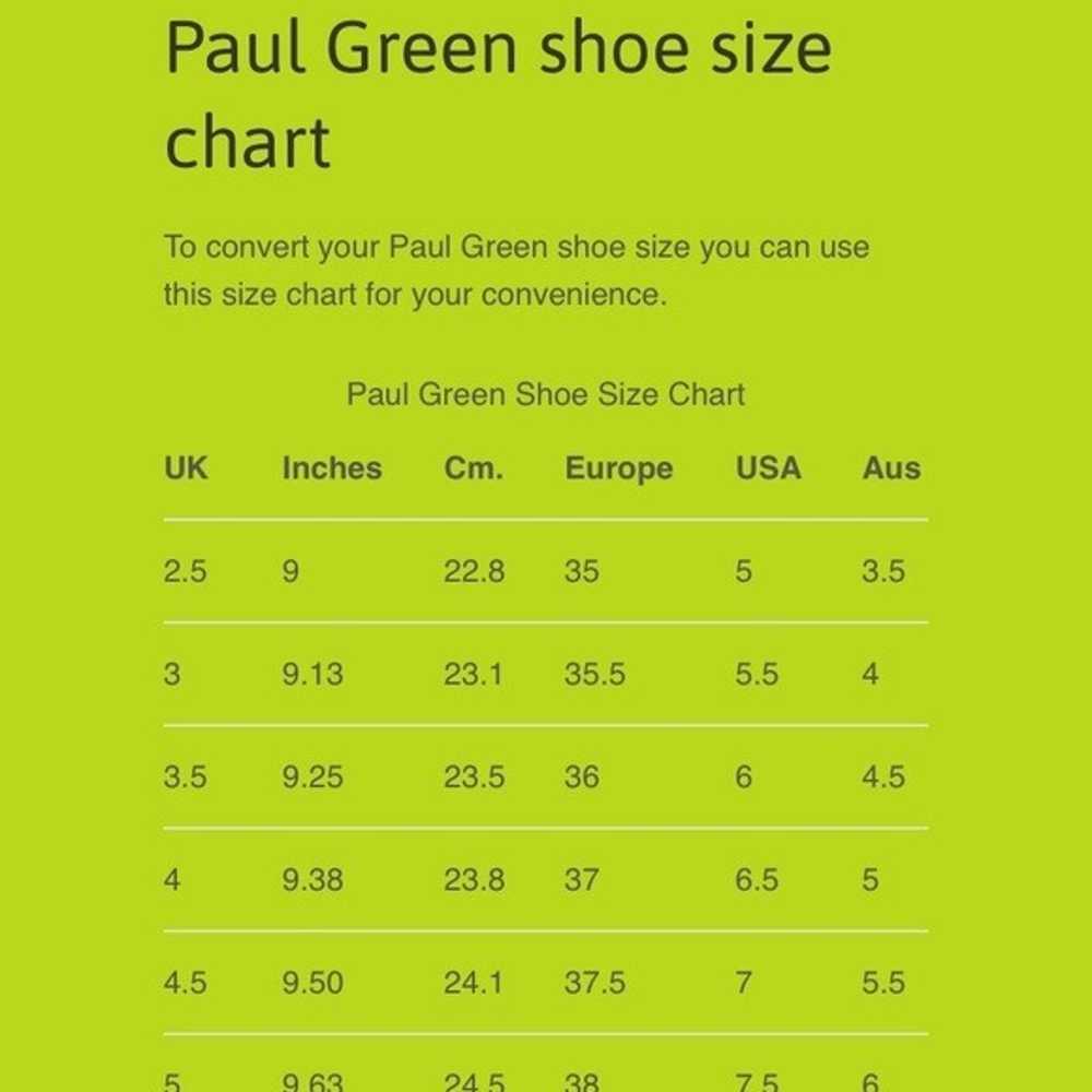 Paul Green Munchen red leather shoe. Siz - image 11