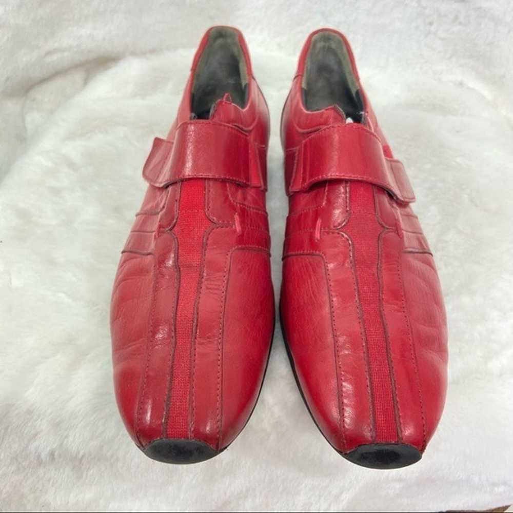 Paul Green Munchen red leather shoe. Siz - image 5