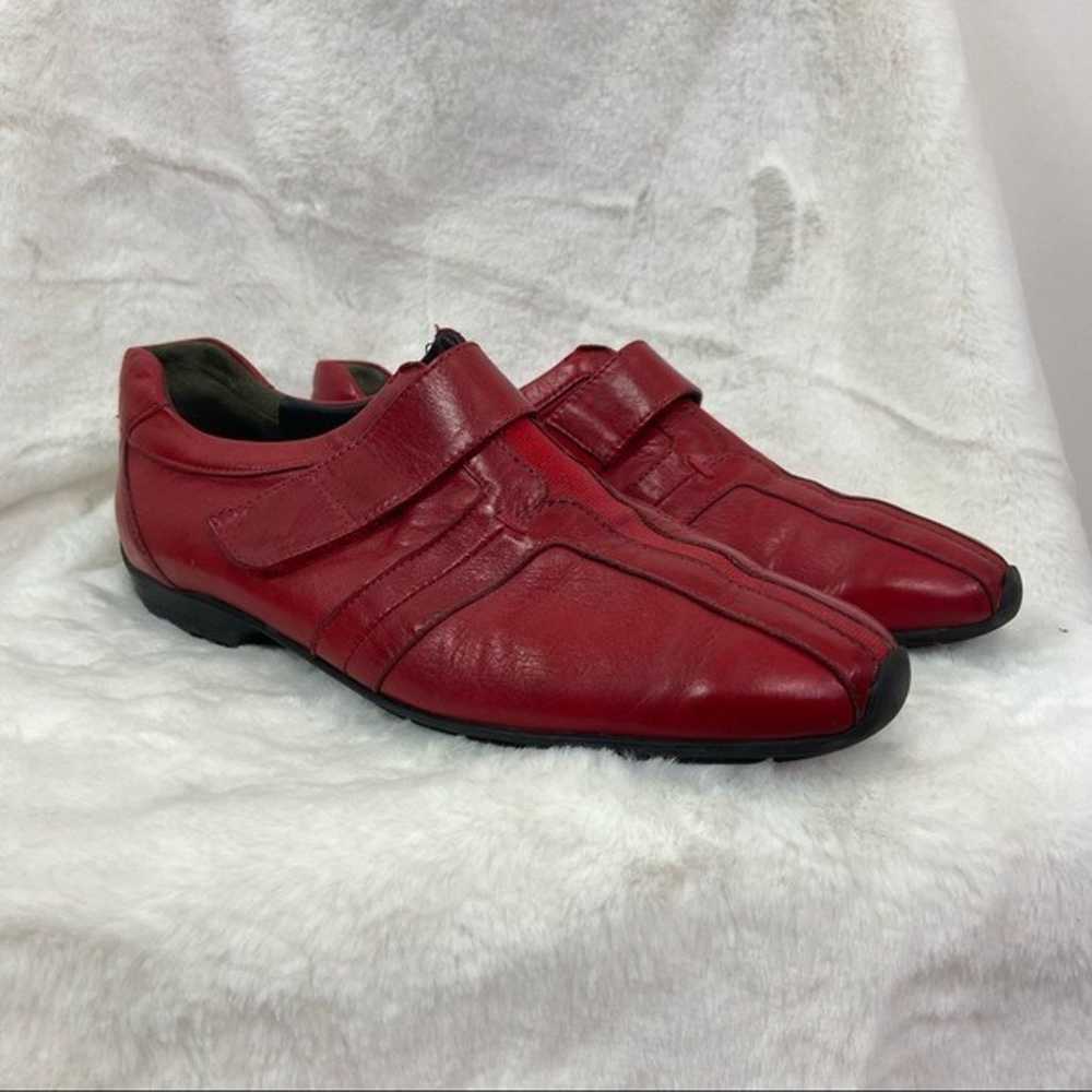 Paul Green Munchen red leather shoe. Siz - image 9