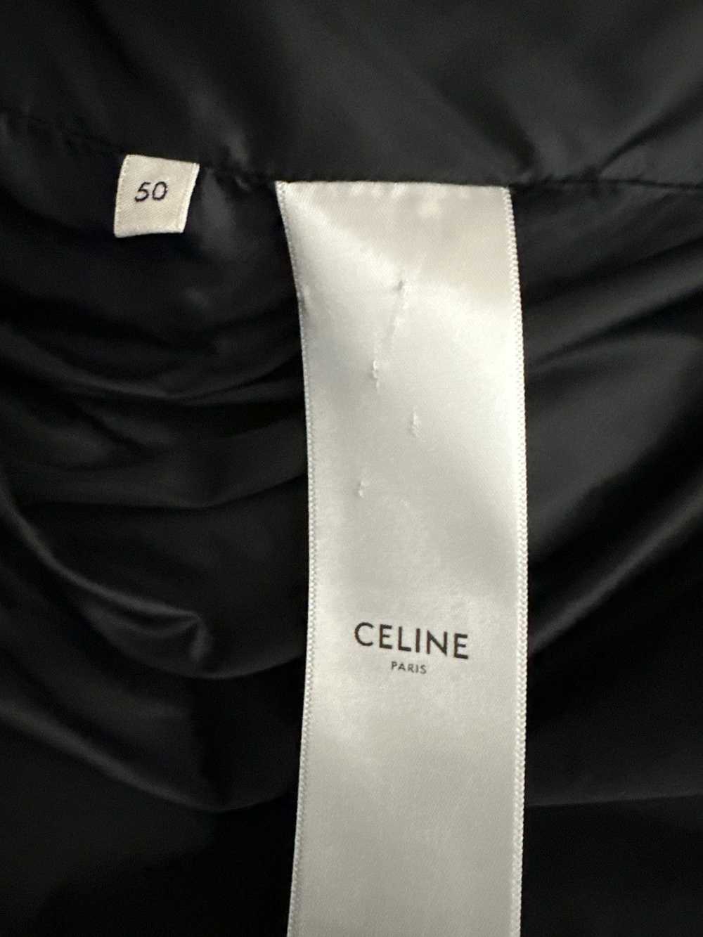 Celine Celine - Logo Color-Block Nylon Hooded Jac… - image 6