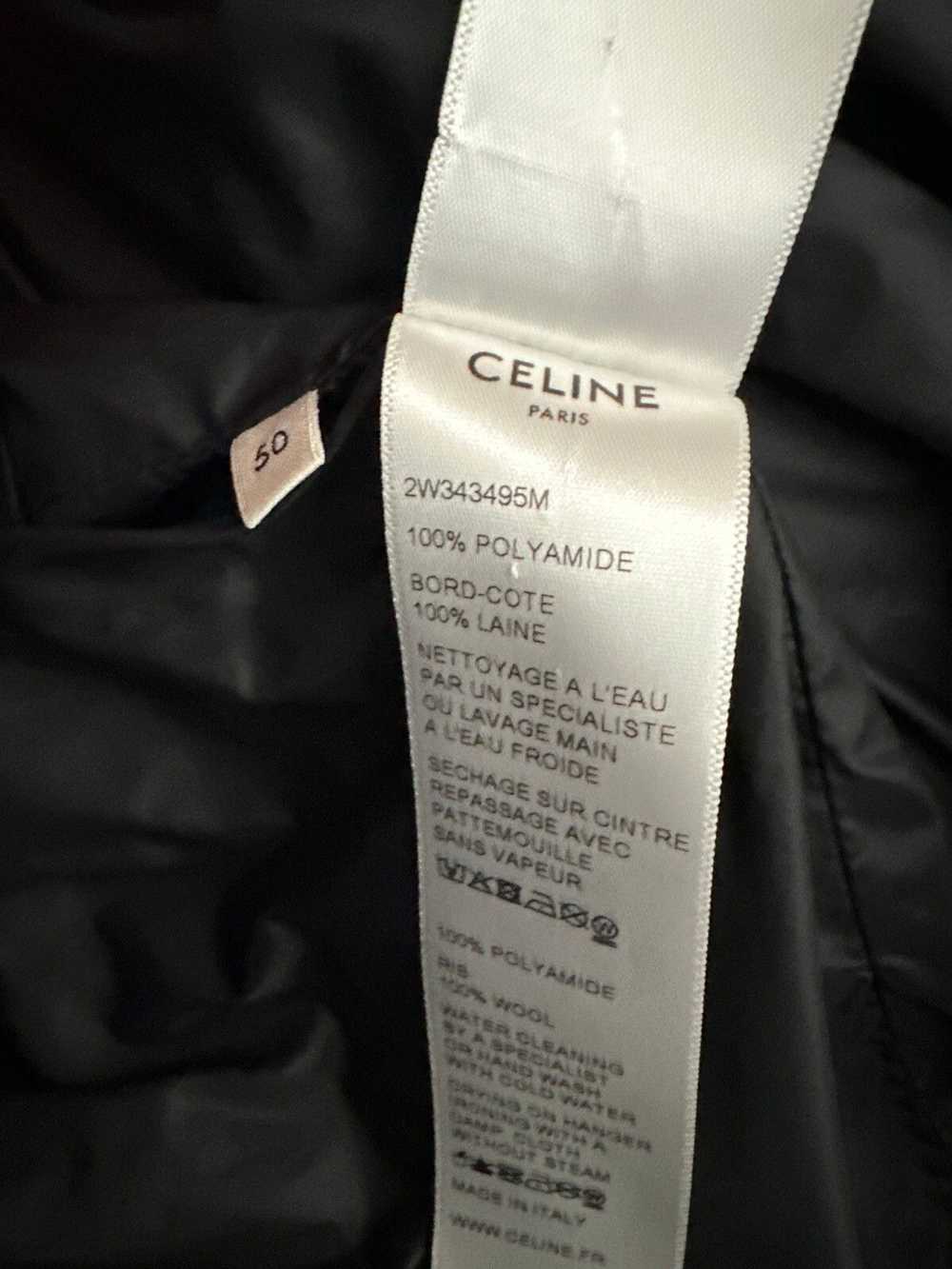 Celine Celine - Logo Color-Block Nylon Hooded Jac… - image 8