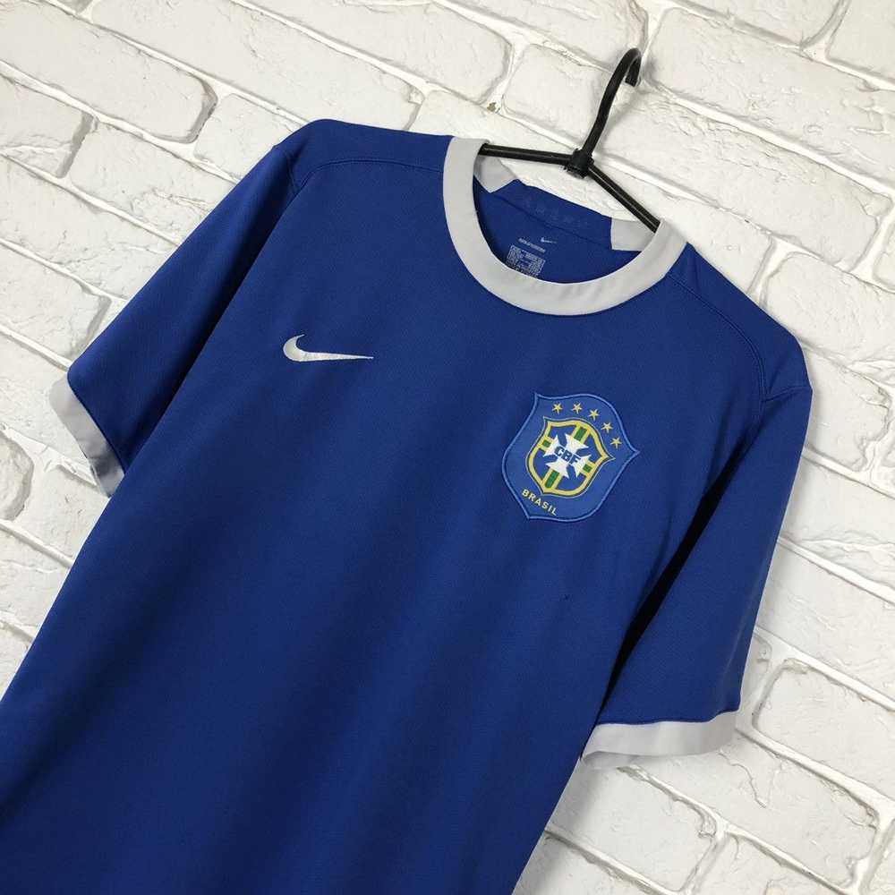 Nike × Soccer Jersey × Vintage Nike Brazil nation… - image 2
